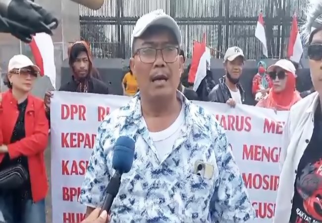 Aksi Massa Relawan Martabat Prabowo Gibran, Desak Kejagung Usut Dugaan Korupsi Rapidin Simbolon