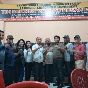 Keluarga Besar Perkumpulan Pers Daerah Seluruh Indonesia (PPDI) Silaturahmi Bersama Ketua Umum TKN Kompas Nusantara 